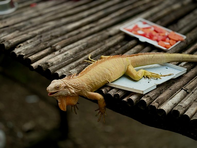 backyard lizards diet and feeding