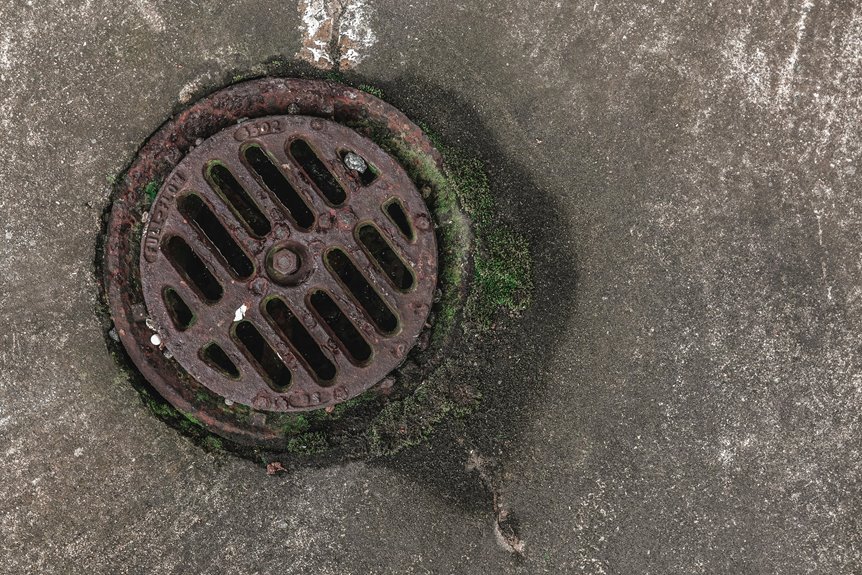 bathroom odor resembling sewer issue