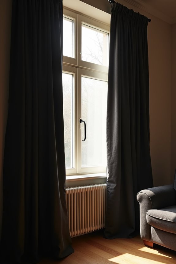 blackout with thermal insulation layered strength