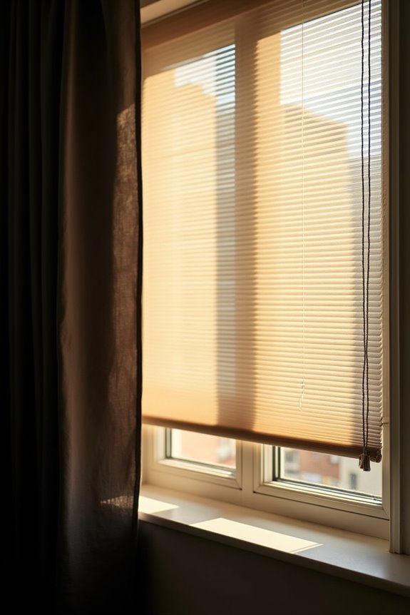 cellular shades trap curtains seal