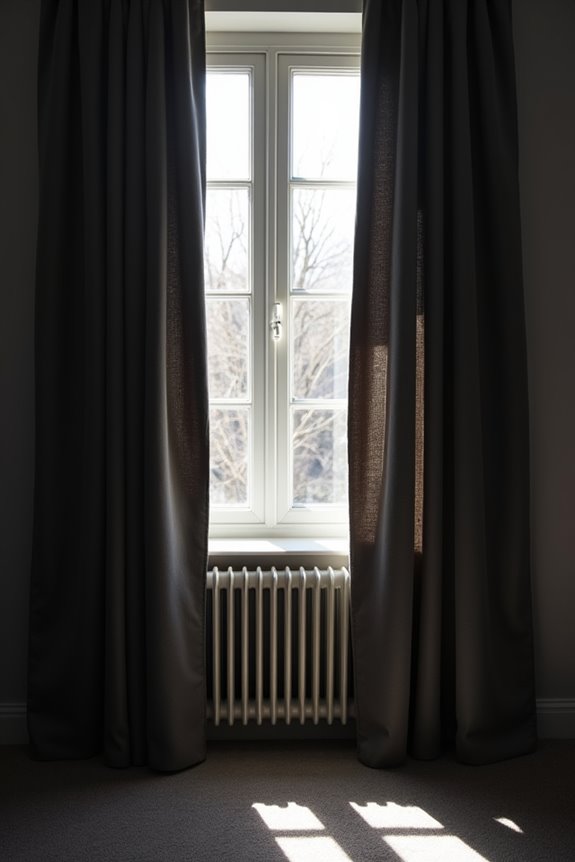 chimney effect curtain installation fixes