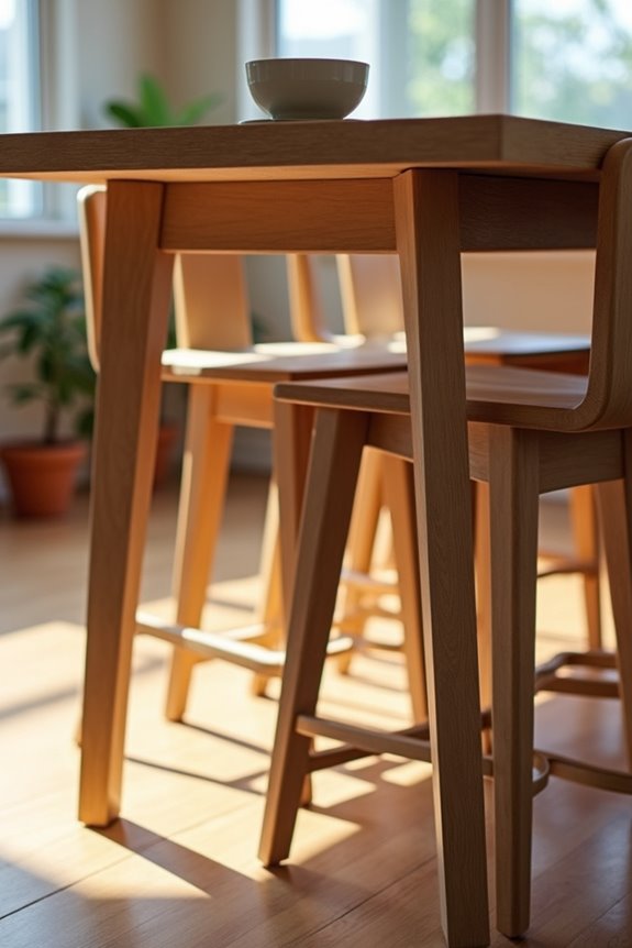 How High Is a Standard Kitchen Table? 1 comfortable accessible kitchen table height