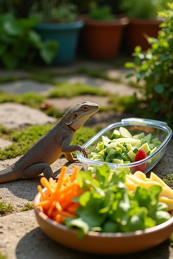 What Do Backyard Lizards Eat and How Do You Feed Them 5 dark leafy greens varied produce