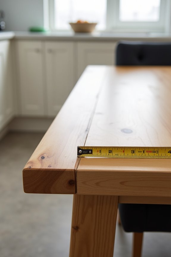How High Is a Standard Kitchen Table? 5 dining table height clearance space planning