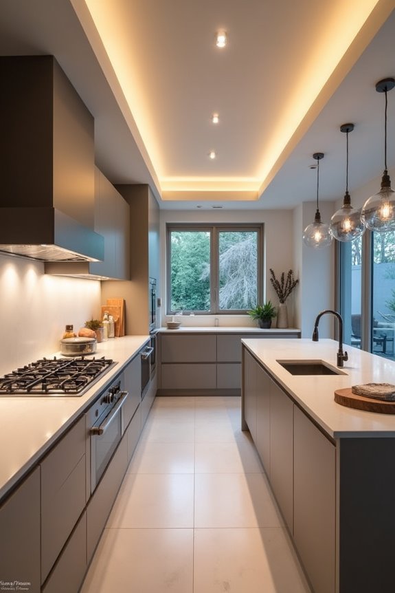 first row lighting placement guidelines