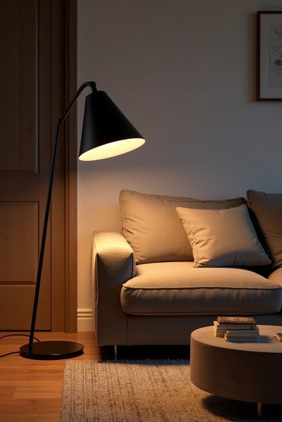 floor lamp for sofa reading comfort