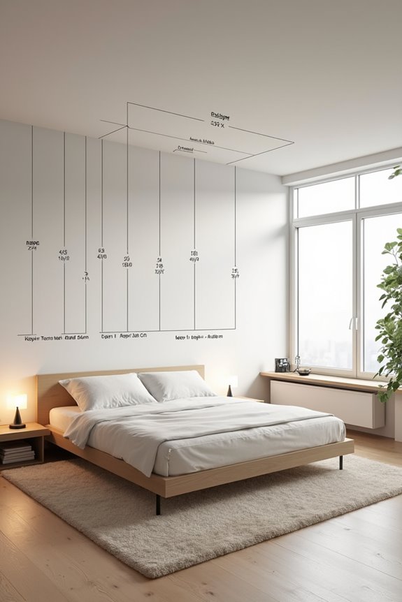ideal bedroom size by use