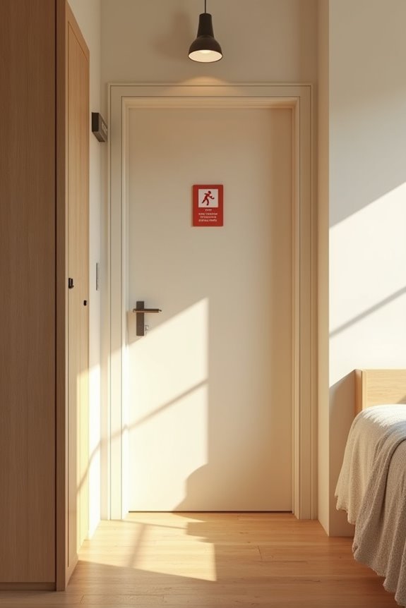independent bedroom with private entrance access
