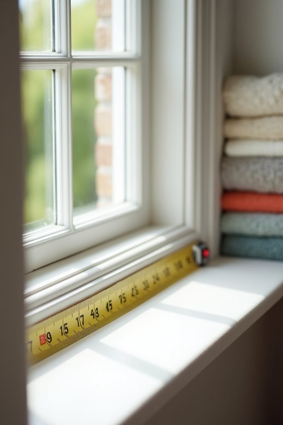 inside or outside mount measurements needed