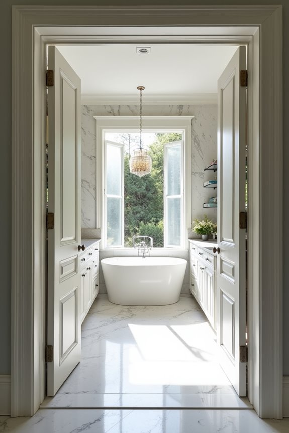 jack and jill bathroom privacy design