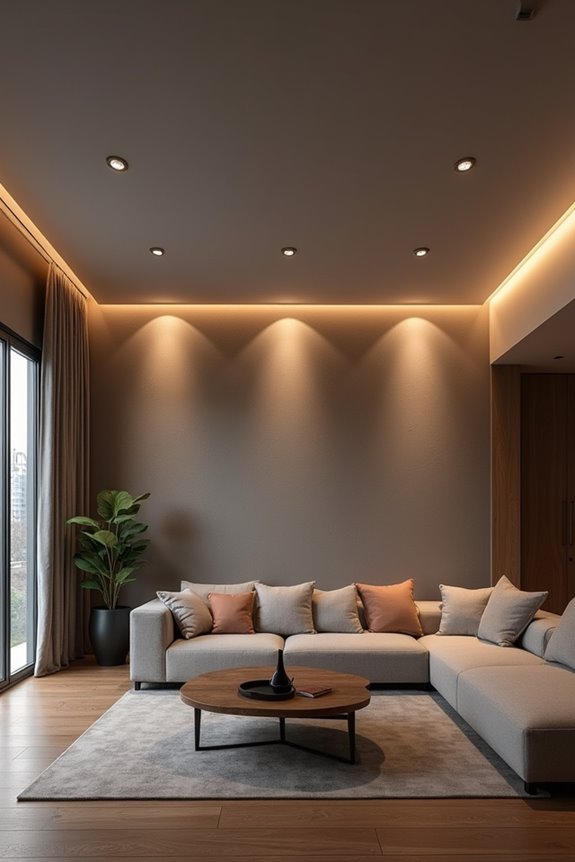 layered lighting for ambience