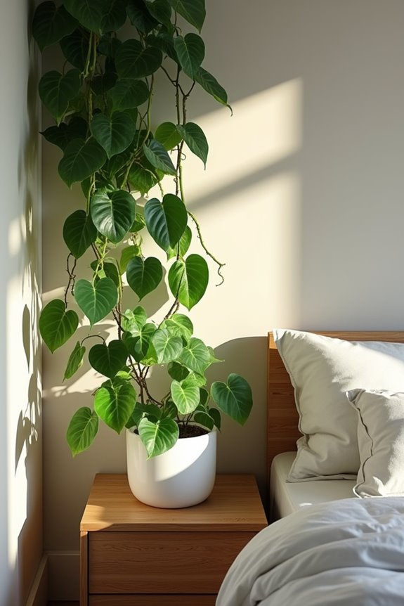 5 Plants That Are Good for Your Bedroom 3 low light hardy pothos companion