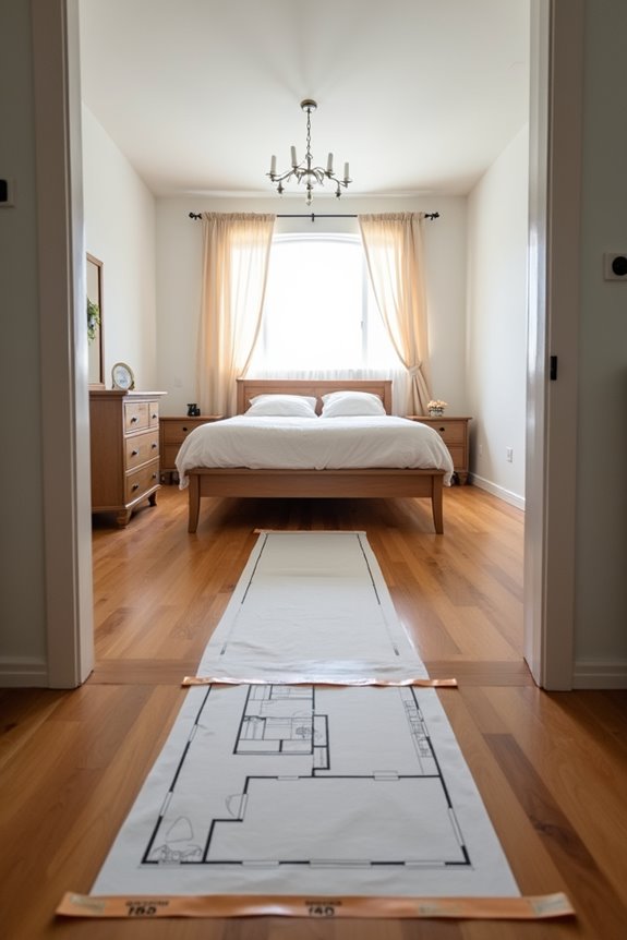 master bedroom vs standard space comparison