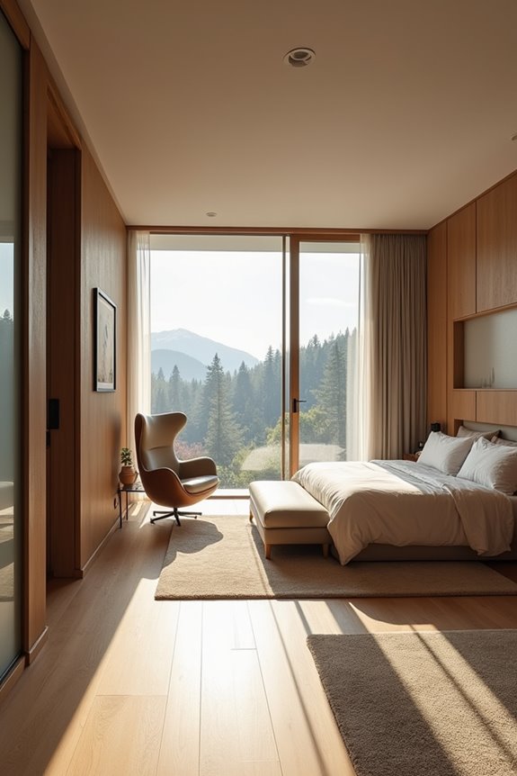 master suite privacy central hub flow