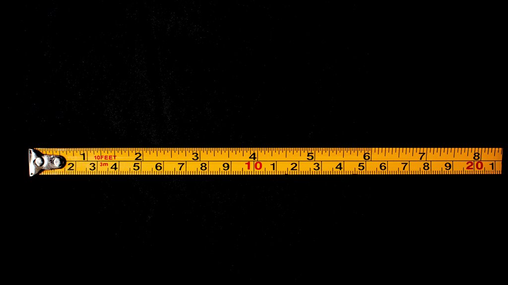 measuring curtains in steps