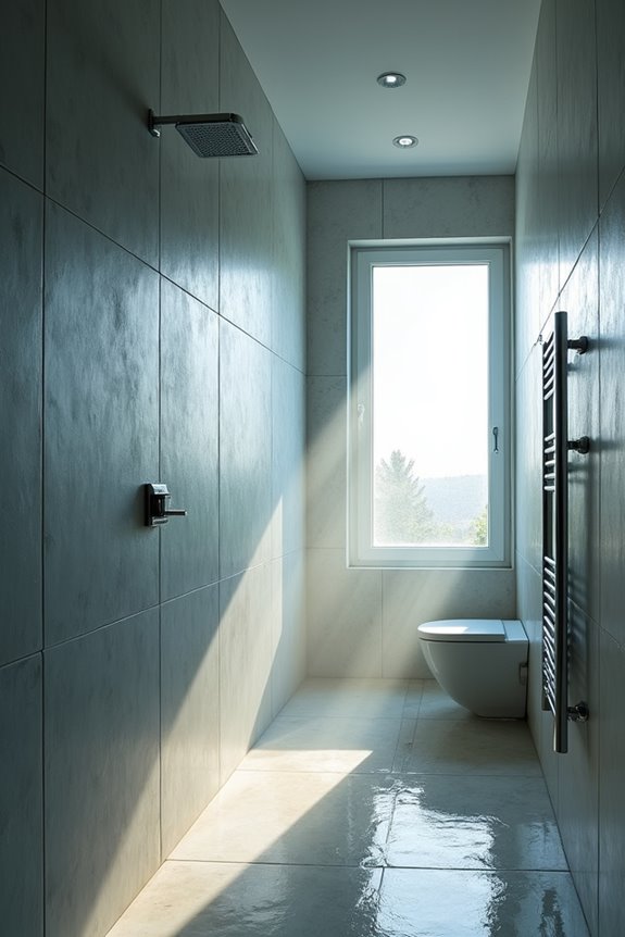 moisture control lighting and ventilation