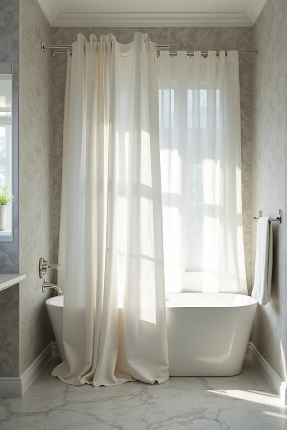 non standard shower curtain lengths