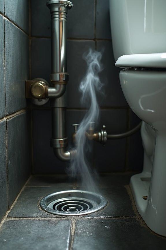 p trap dries hidden gases