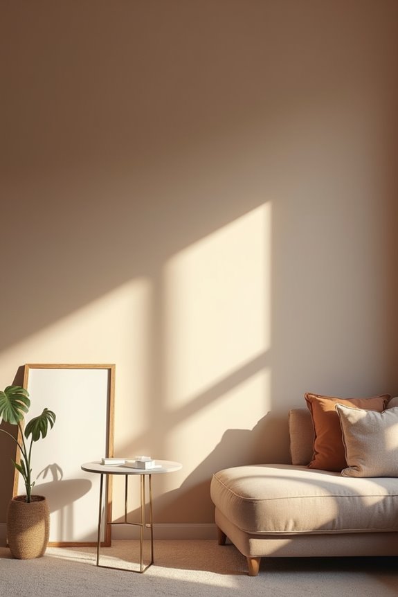 What Paint Sheen Works Best for Living Room Walls? 1 paint sheen shapes room ambiance 2t3a0