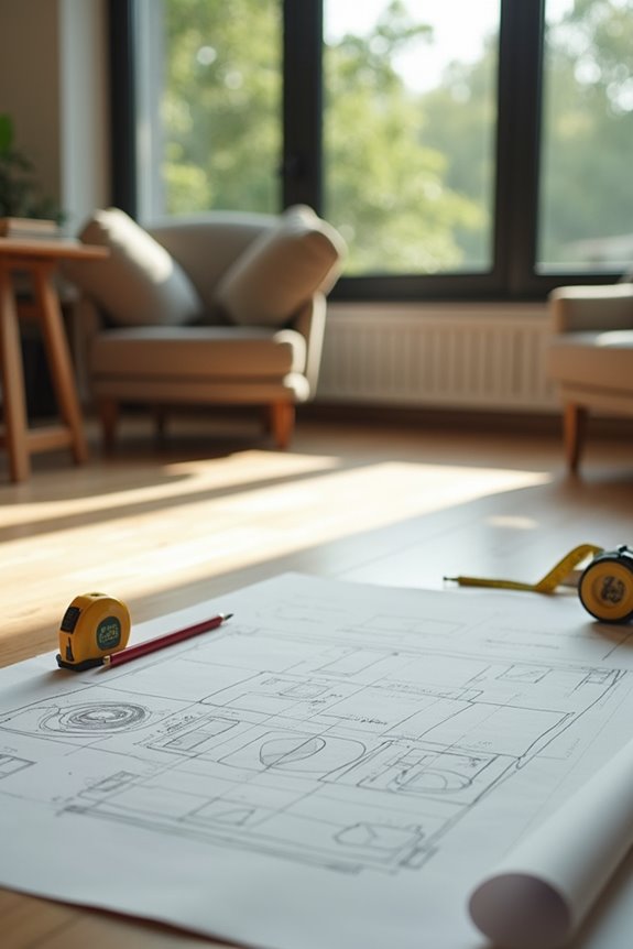 plan recessed lighting layout carefully