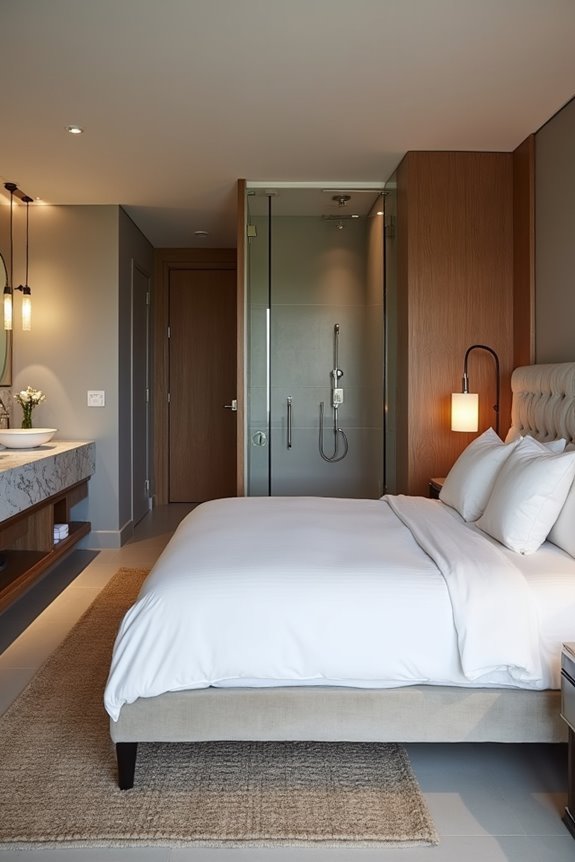 privacy conscious flow first en suite design
