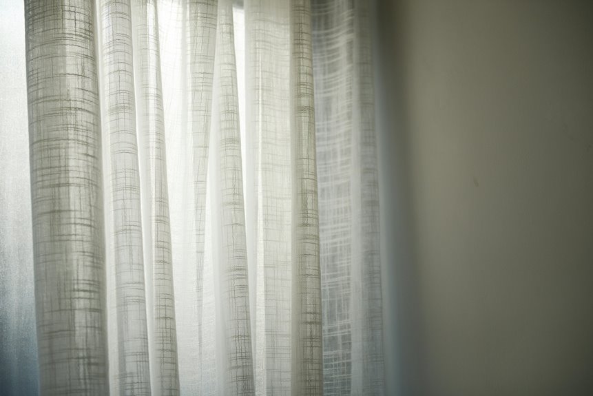 privacy level of sheer curtains