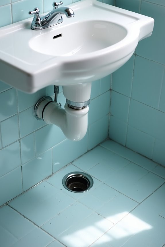 Why Does My Bathroom Smell Like Sewer? 2 refill dry p trap with water