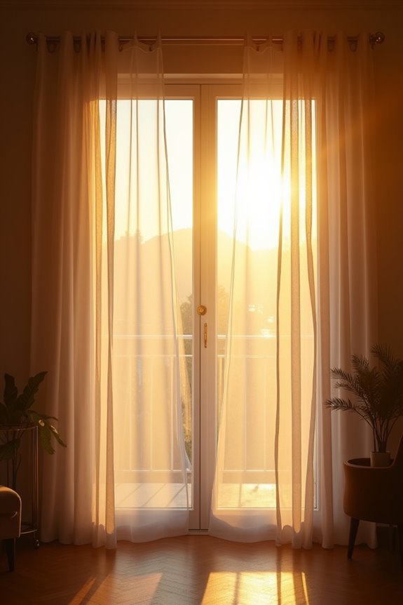 sheer and blackout layered privacy solution