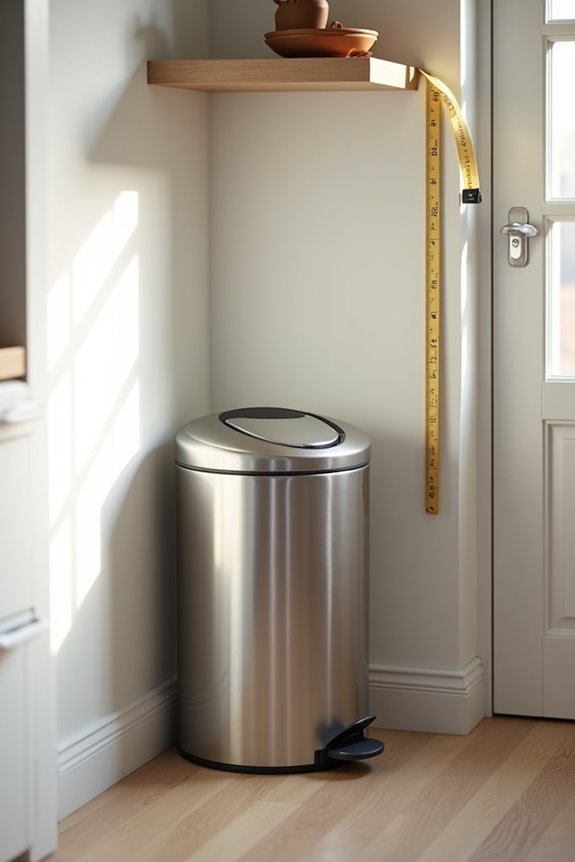 What Size Kitchen Trash Can Do You Actually Need? 14 sizing guides trash can choices by capacity and space