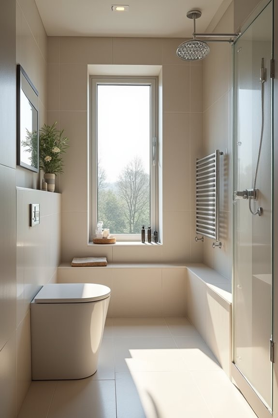 small bath smart layout wins