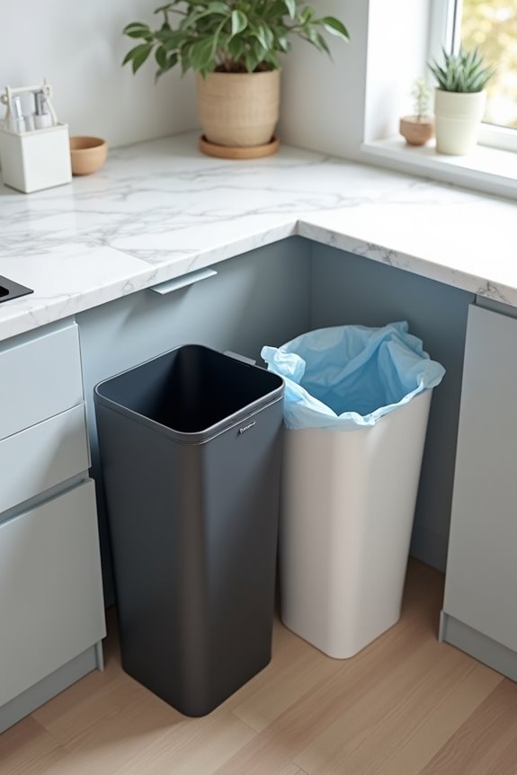 What Size Kitchen Trash Can Do You Actually Need? 11 smaller bin for mindful waste