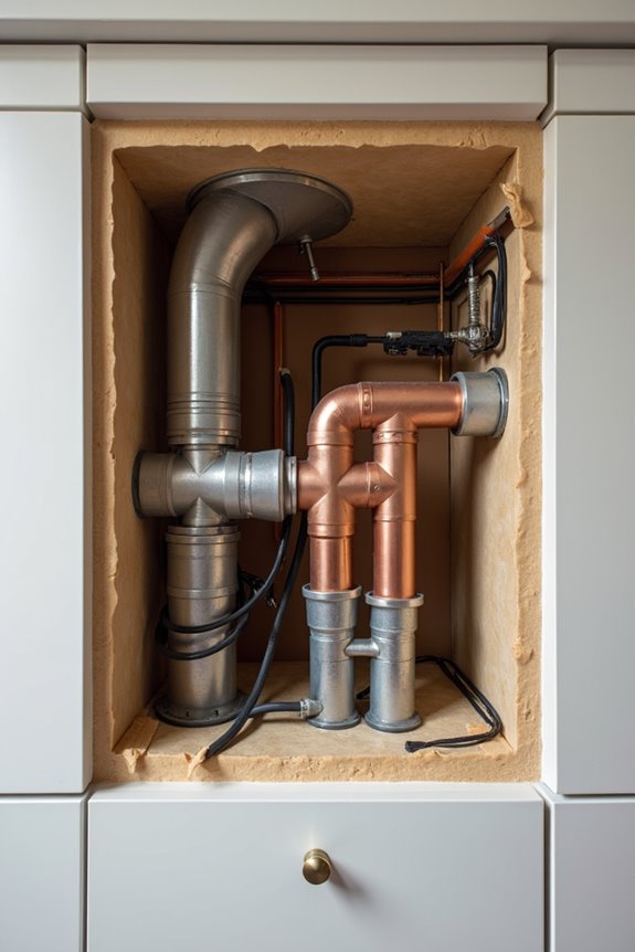 What Is a Kitchen Soffit and How to Identify One in Your Home 2 soffit hides utilities plumbing electrical hvac