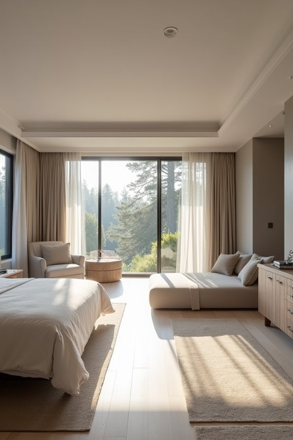 split bedroom layout trade offs and cluttered flow