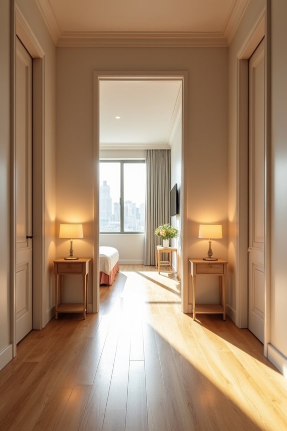 split bedroom plan pros and cons