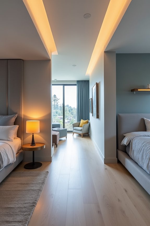 split layout increases heating costs mitigated by insulation