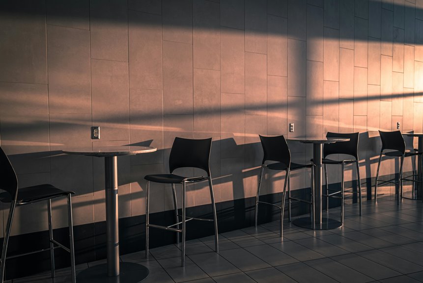 standard kitchen table height measurement