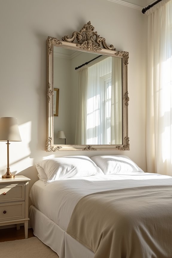 symmetrical mirrors calming balance