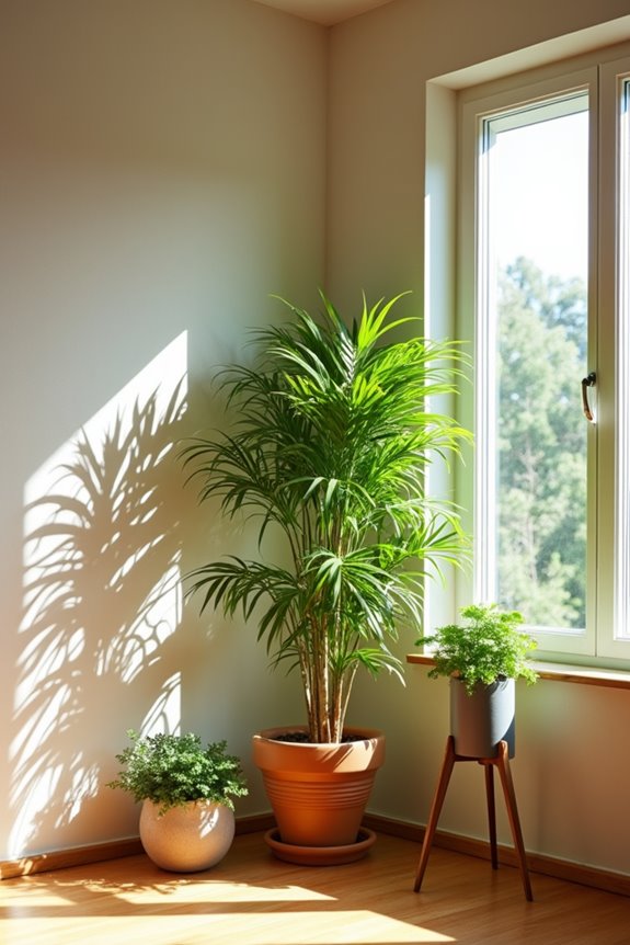 10 Smart Ideas for What to Put in the Corner of Your Living Room 1 tall plant vary light needs faux option