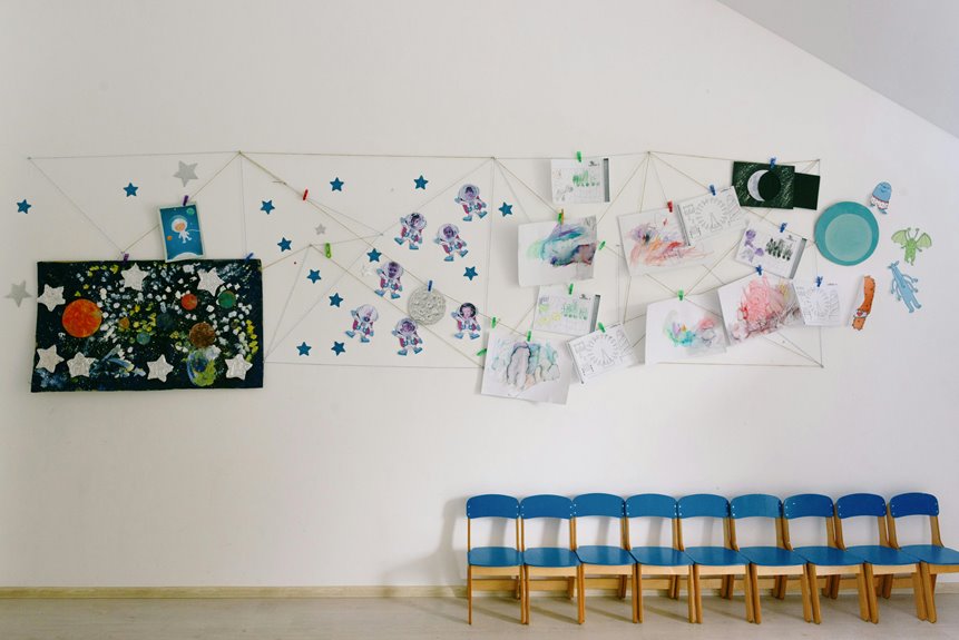 three smart ideas for bare wall