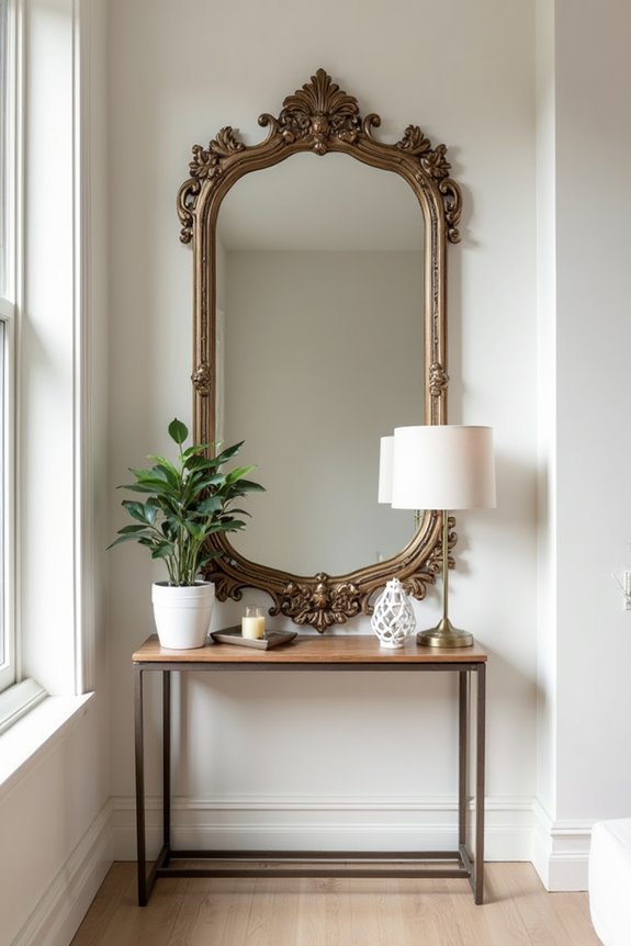 10 Smart Ideas for What to Put in the Corner of Your Living Room 7 transforming space with reflective mirrors