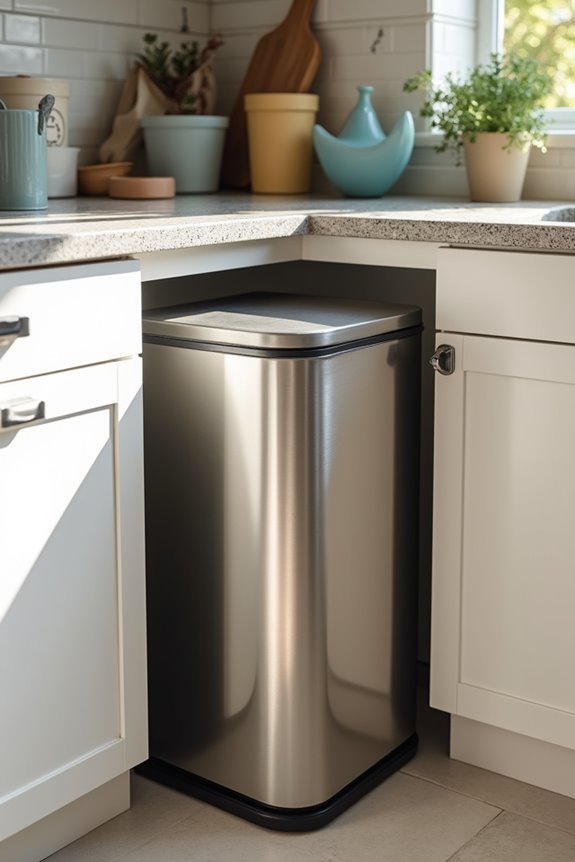 What Size Kitchen Trash Can Do You Actually Need? 5 trash can size matches lifestyle choices