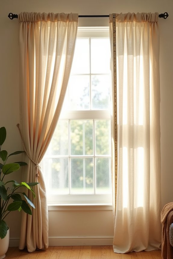 twofold fullness for curtains