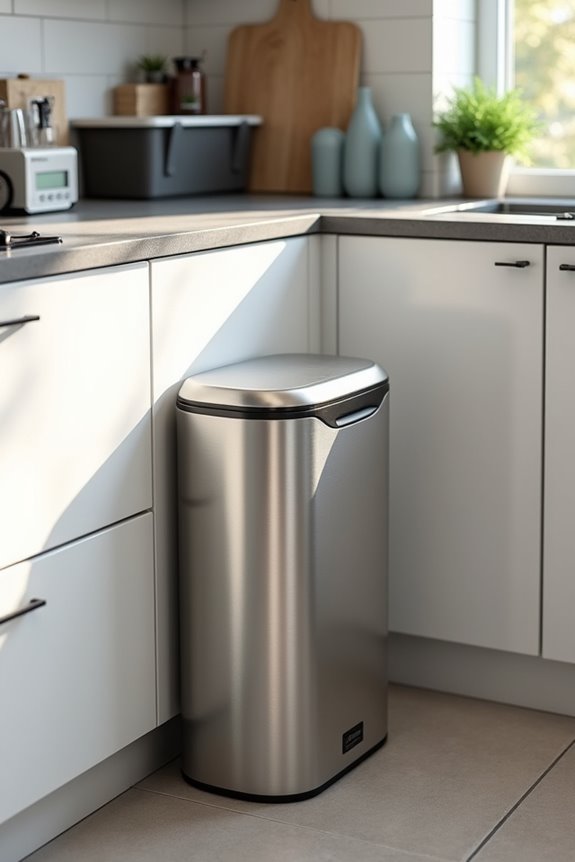 What Size Kitchen Trash Can Do You Actually Need? 9 upgrade to 20 gallon less frequent bag changes