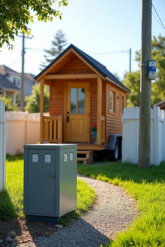 utility connections and zoning requirements