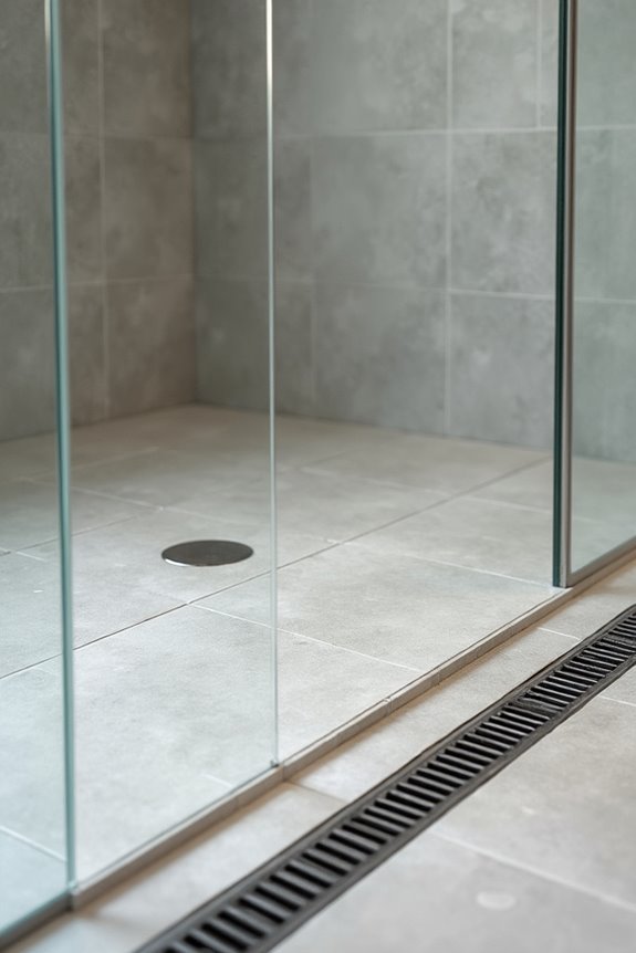 wet room waterproofing backer boards drainage